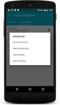 PNR & Rail Info android App screenshot 5
