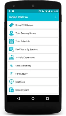 PNR & Rail Info android App screenshot 7